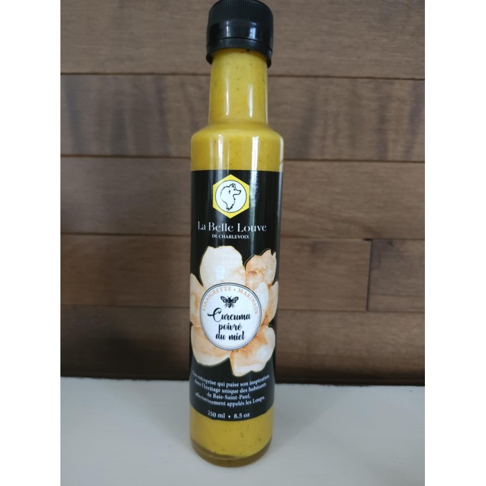 Curcuma poivré au miel 