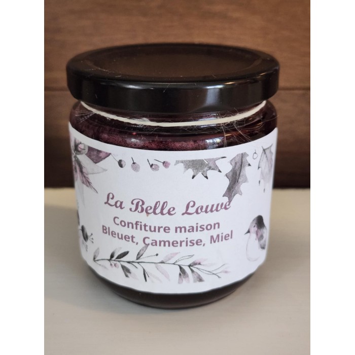 confiture bleuet camerise