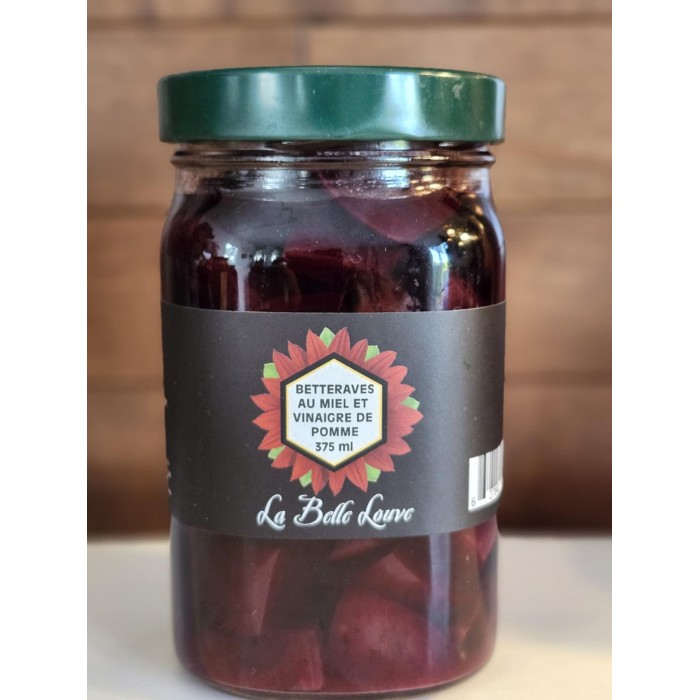 betterave au miel et vinaigre de pomme 