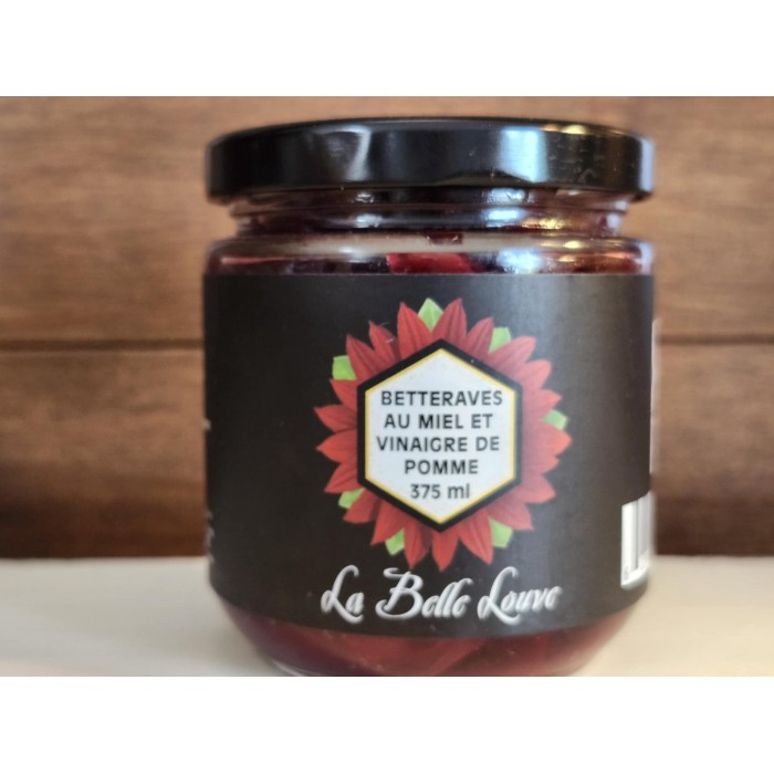 betterave au miel et vinaigre de pomme 
